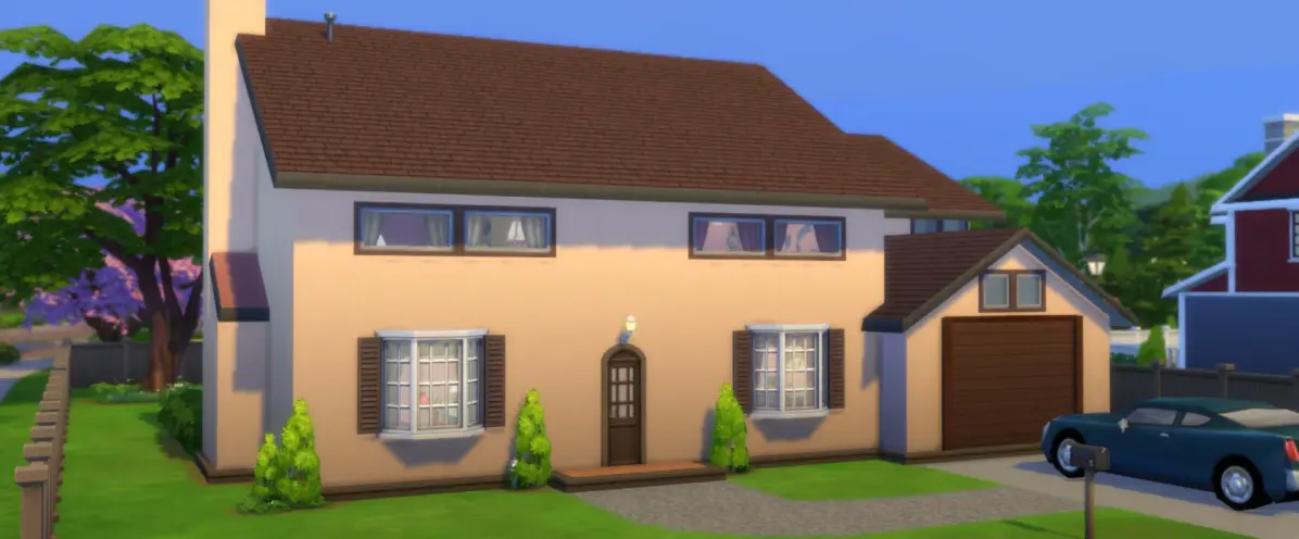 The Simpsons’ House (The Sims 4)